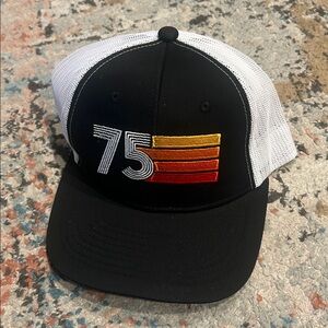 70s Le Mans Racing Retro Gulf Oil Richardson 112 trucker cap hat